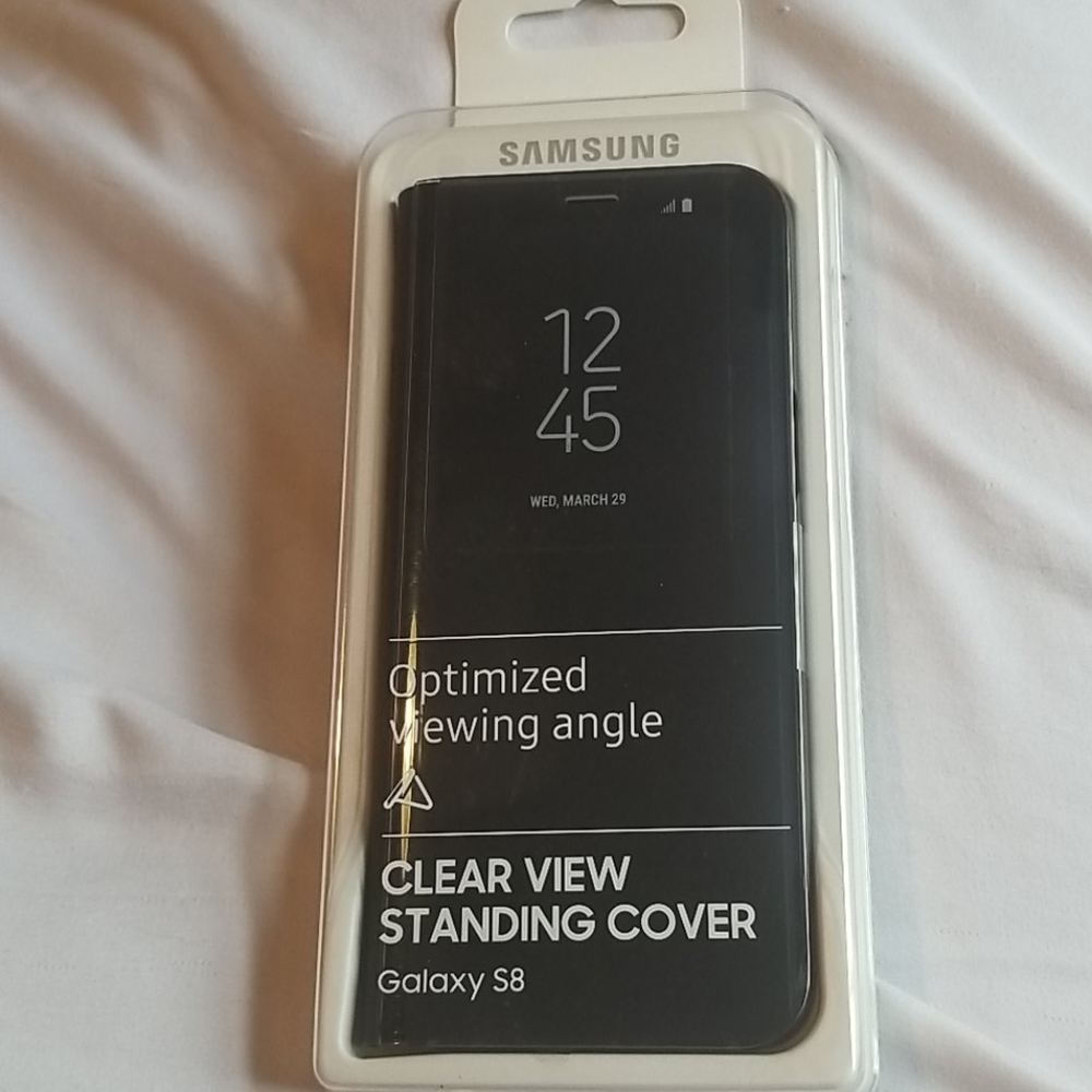 Samsung Galaxy S8 Clear View Standing Cover